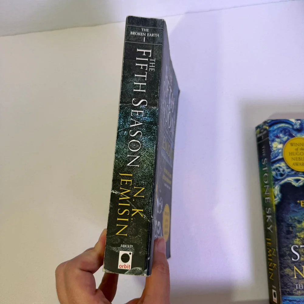 The Broken Earth Trilogy NK Jemisin 3 Book Set Fifth Season Obelisk Gate Stone
